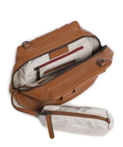 Aunts & Uncles Crossbody Bags-Philocalists Honey Crossbody bag grained leather