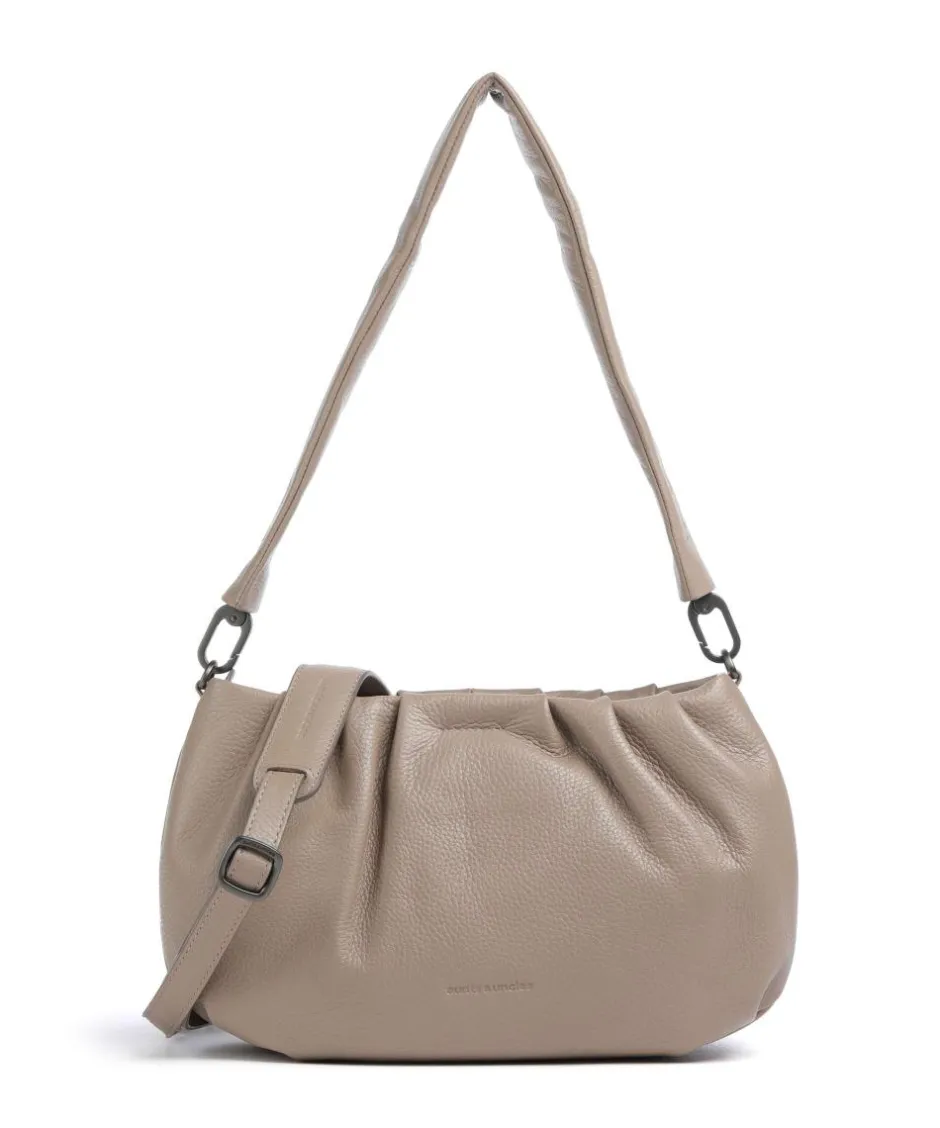 Aunts & Uncles Shoulder Bags-Philocalists Pearl Shoulder bag grained leather