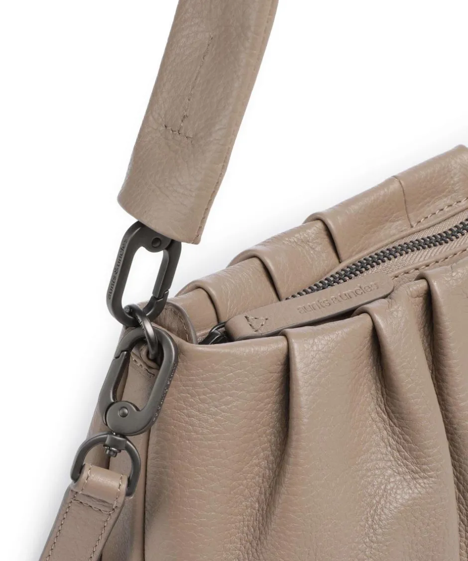 Aunts & Uncles Shoulder Bags-Philocalists Pearl Shoulder bag grained leather
