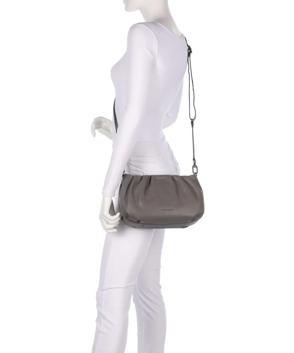 Aunts & Uncles Shoulder Bags-Philocalists Pearl Shoulder bag grained leather