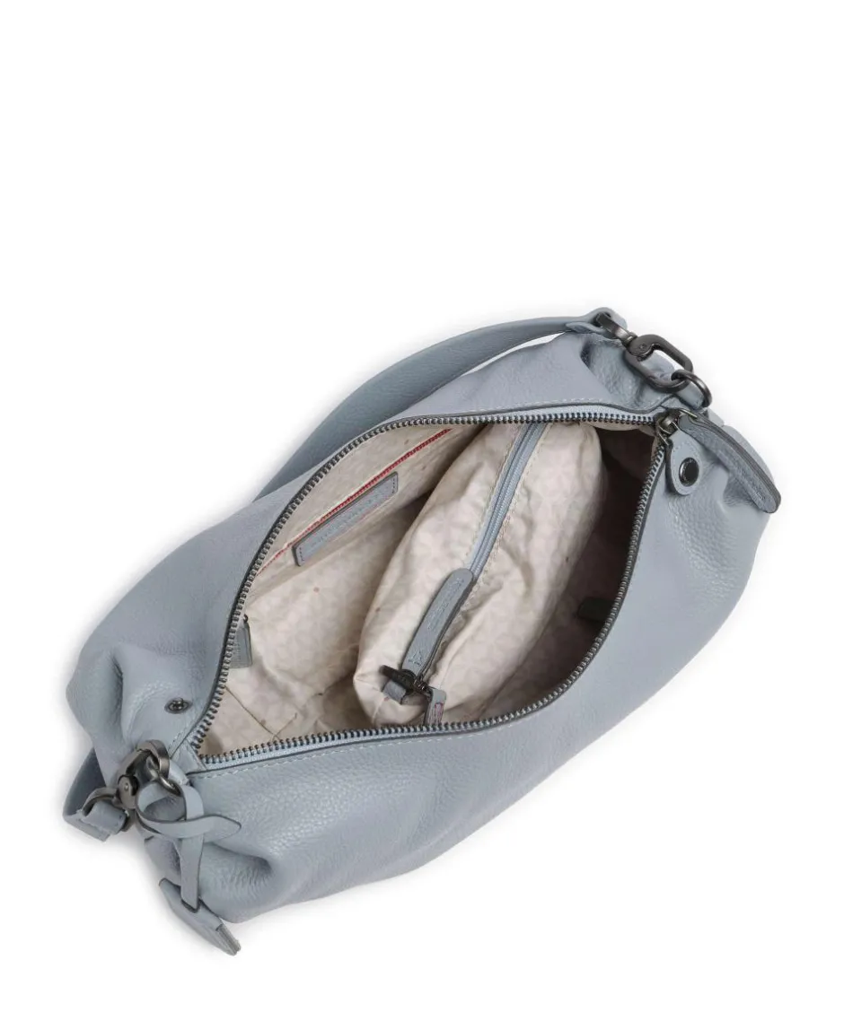 Aunts & Uncles Shoulder Bags|Hobo Bags-Philocalists Sparkle Hobo bag grained leather