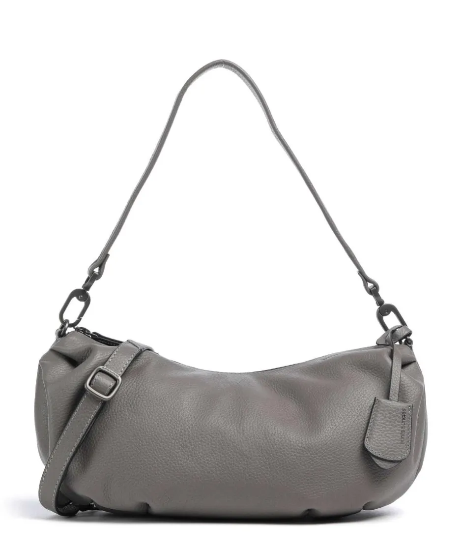 Aunts & Uncles Shoulder Bags|Hobo Bags-Philocalists Sparkle Hobo bag grained leather