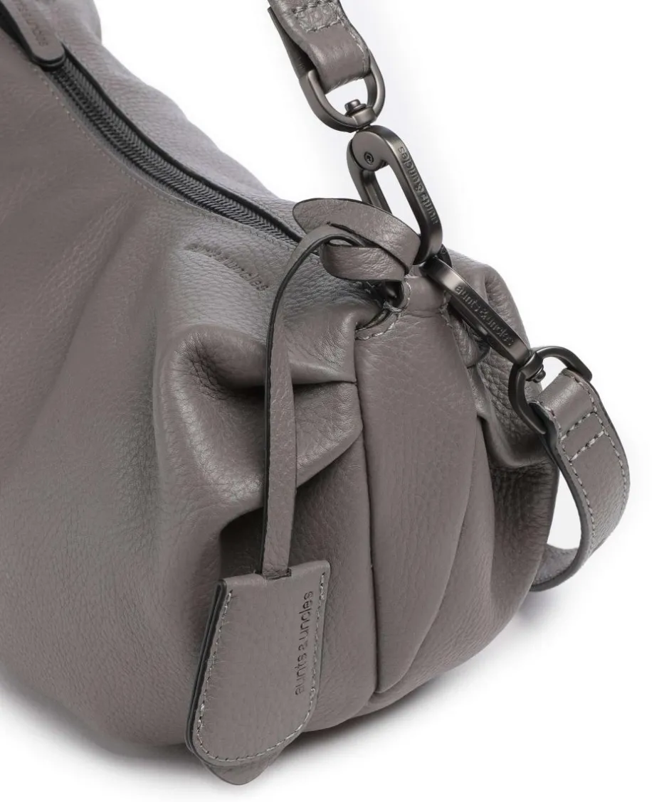 Aunts & Uncles Shoulder Bags|Hobo Bags-Philocalists Sparkle Hobo bag grained leather