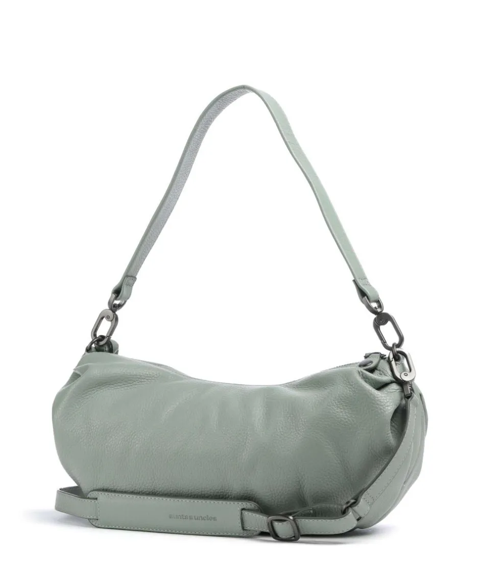 Aunts & Uncles Shoulder Bags|Hobo Bags-Philocalists Sparkle Hobo bag grained leather