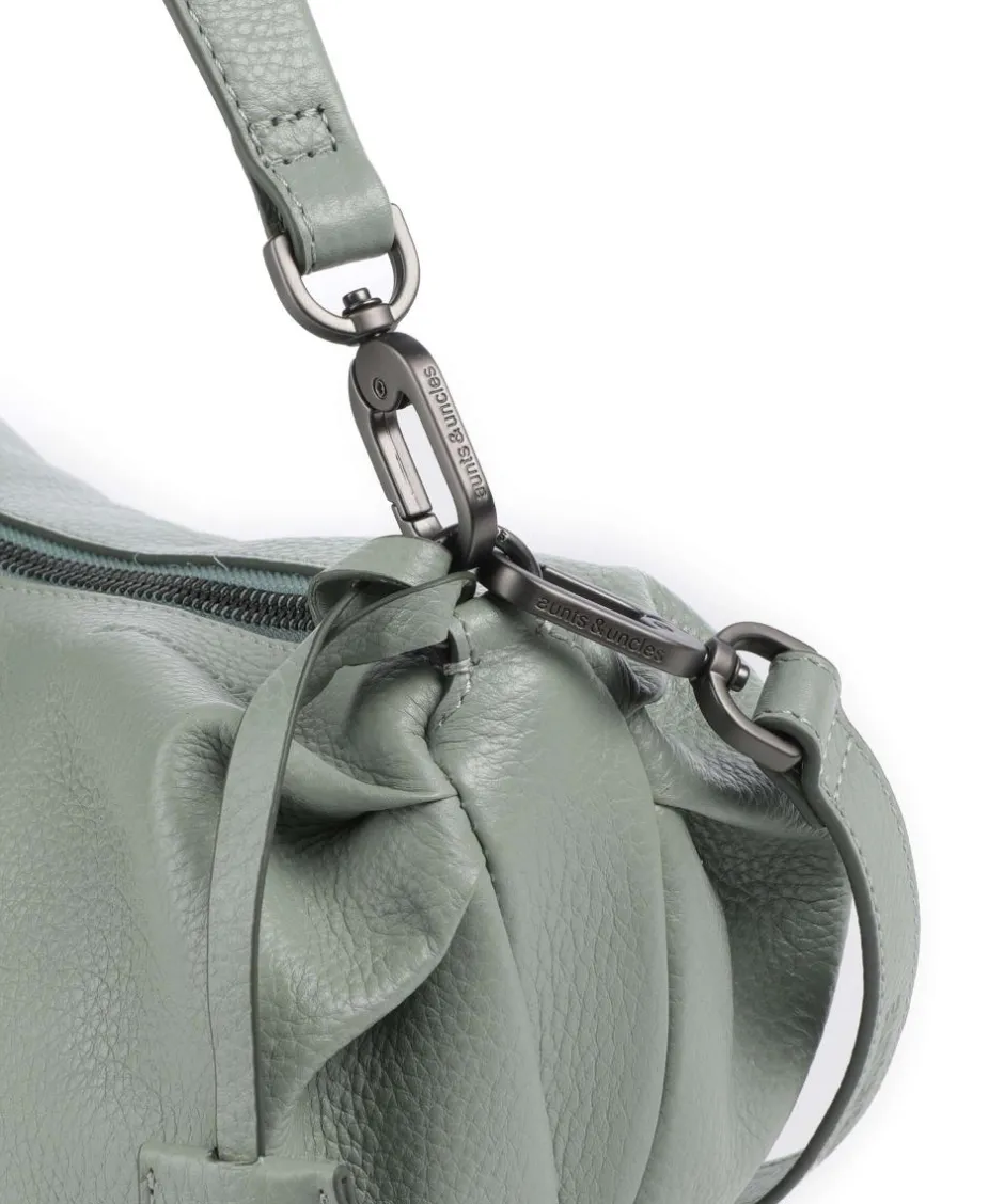 Aunts & Uncles Shoulder Bags|Hobo Bags-Philocalists Sparkle Hobo bag grained leather