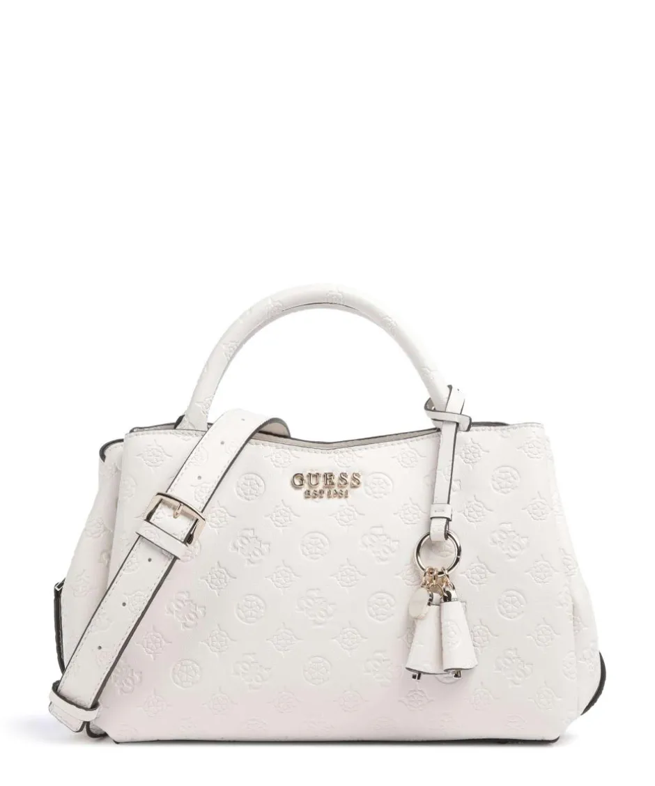 Guess Handbags|Crossbody Bags-Phoebe Peony Debossed Handbag imitation leather