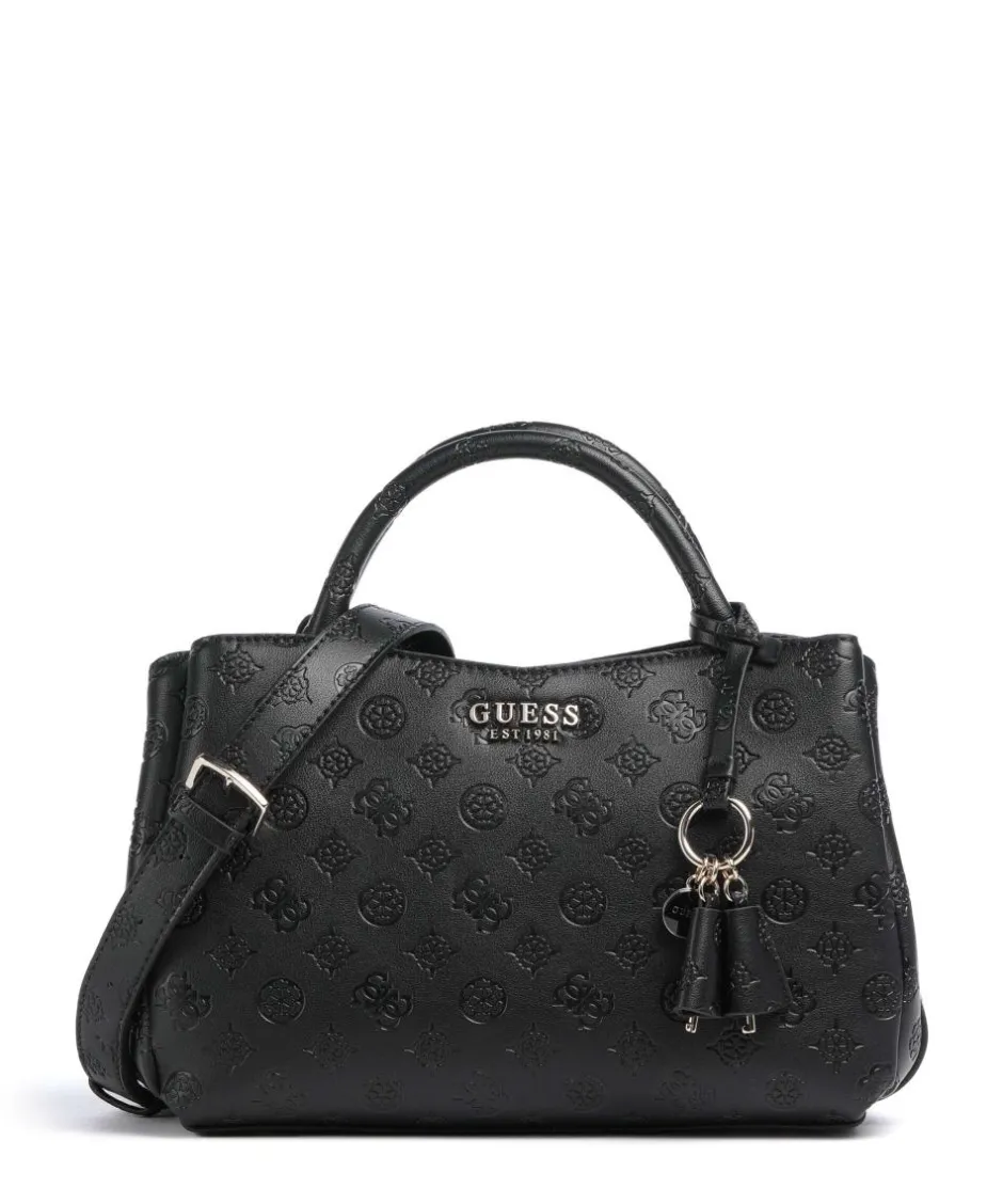 Guess Handbags|Crossbody Bags-Phoebe Peony Debossed Handbag imitation leather