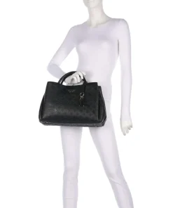 Guess Tote Bags|Handbags-Phoebe Peony Debossed Handbag imitation leather