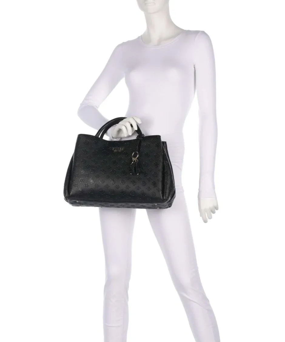 Guess Tote Bags|Handbags-Phoebe Peony Debossed Handbag imitation leather