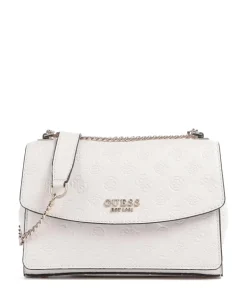 Guess Clutch & Evening Bags|Shoulder Bags-Phoebe Peony Debossed Shoulder bag imitation leather