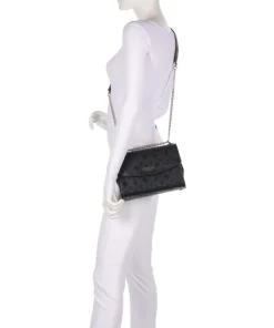 Guess Clutch & Evening Bags|Shoulder Bags-Phoebe Peony Debossed Shoulder bag imitation leather