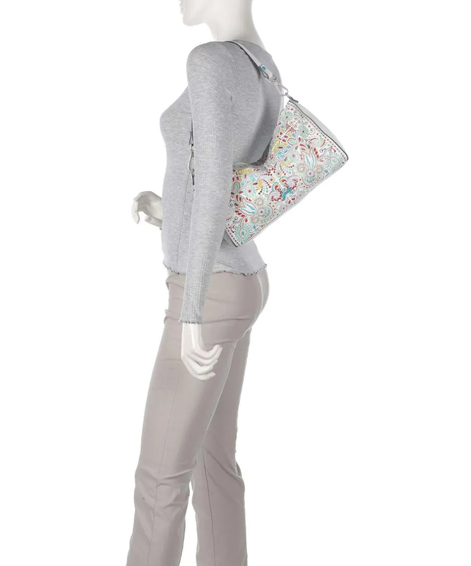 Gabs Shoulder Bags-Phoenix Maioliche Pepita Shoulder bag grained calfskin