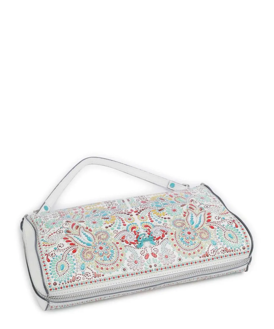 Gabs Shoulder Bags-Phoenix Maioliche Pepita Shoulder bag grained calfskin