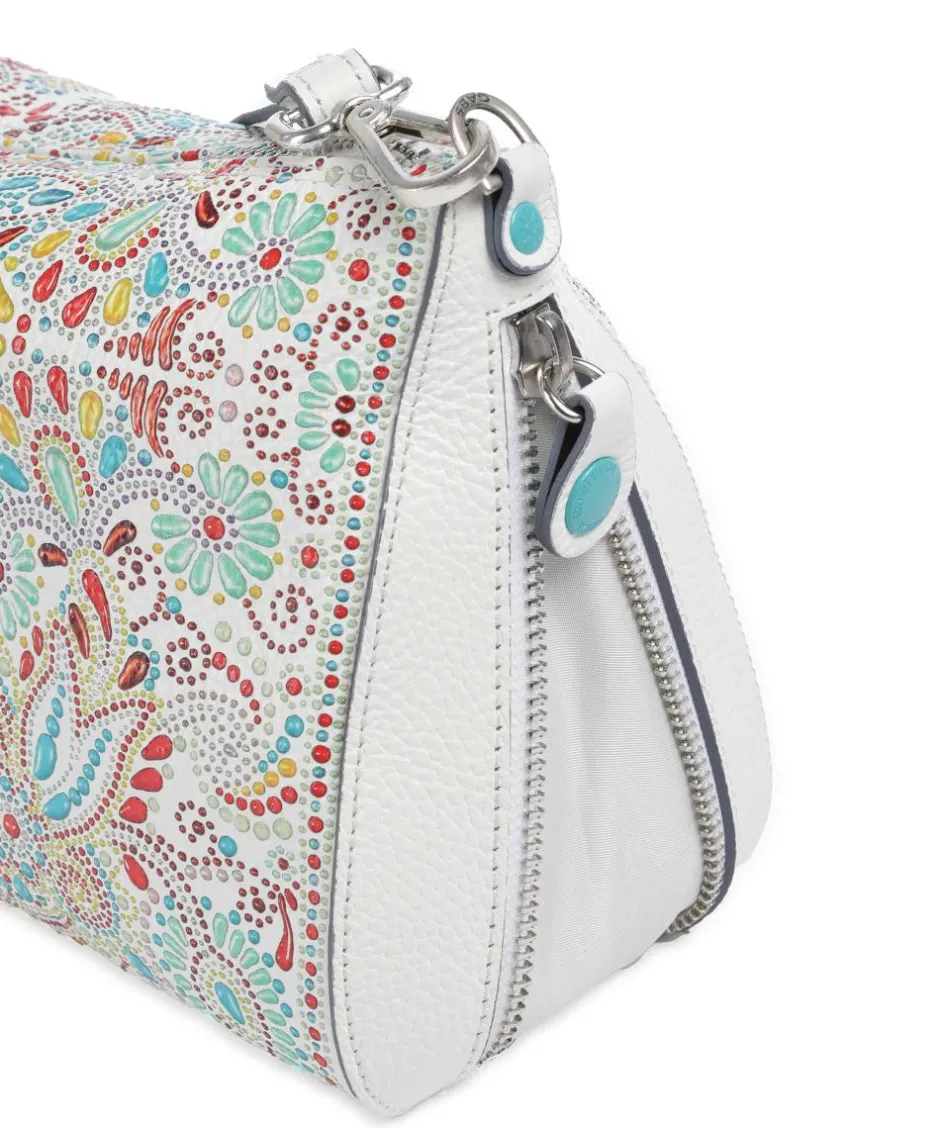 Gabs Shoulder Bags-Phoenix Maioliche Pepita Shoulder bag grained calfskin