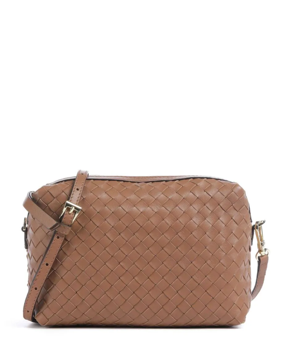 Abro Crossbody Bags-Piuma Kaia Crossbody bag fine grain leather