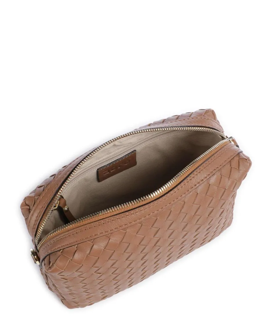 Abro Crossbody Bags-Piuma Kaia Crossbody bag fine grain leather