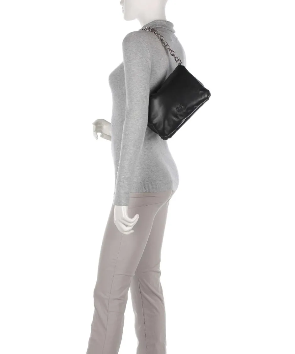 Abro Shoulder Bags|Crossbody Bags-Piuma_Lucido Puffer Shoulder bag soft cow leather