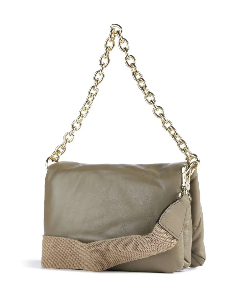 Abro Shoulder Bags|Crossbody Bags-Piuma_Lucido Puffer Shoulder bag soft cow leather