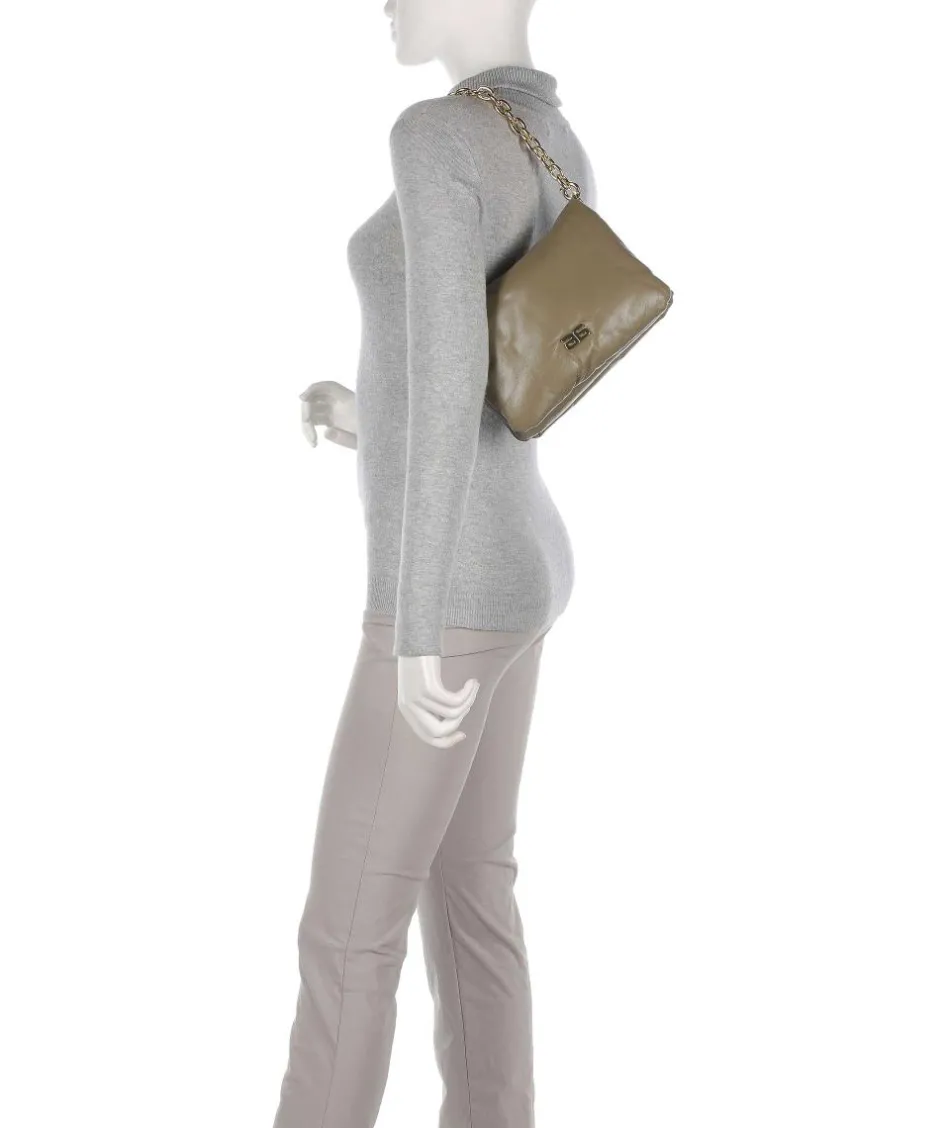 Abro Shoulder Bags|Crossbody Bags-Piuma_Lucido Puffer Shoulder bag soft cow leather