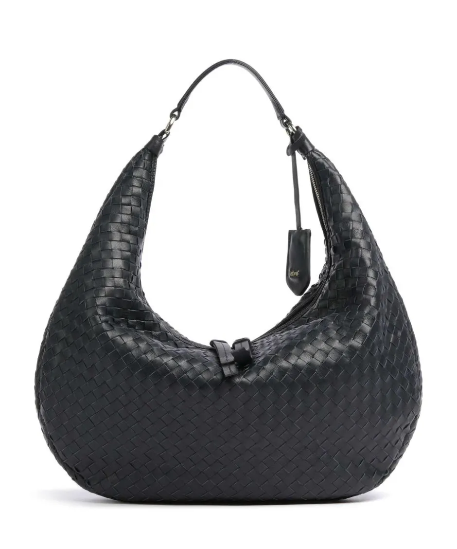 Abro Shoulder Bags|Hobo Bags-Piuma Nana Hobo bag lamb leather