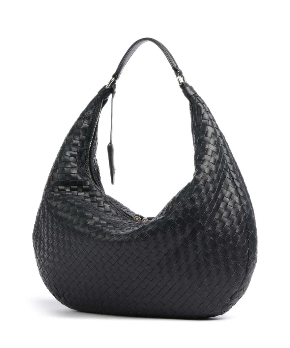 Abro Shoulder Bags|Hobo Bags-Piuma Nana Hobo bag lamb leather