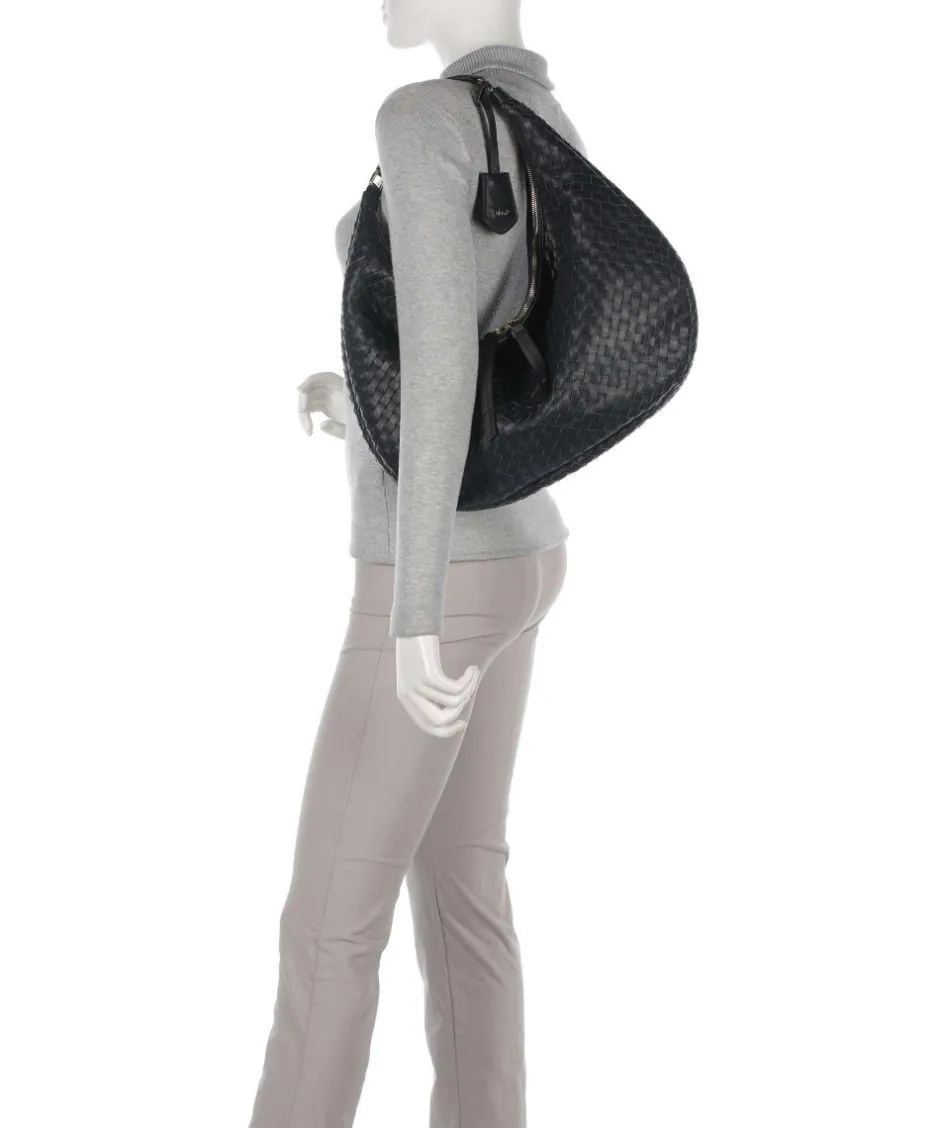 Abro Shoulder Bags|Hobo Bags-Piuma Nana Hobo bag lamb leather