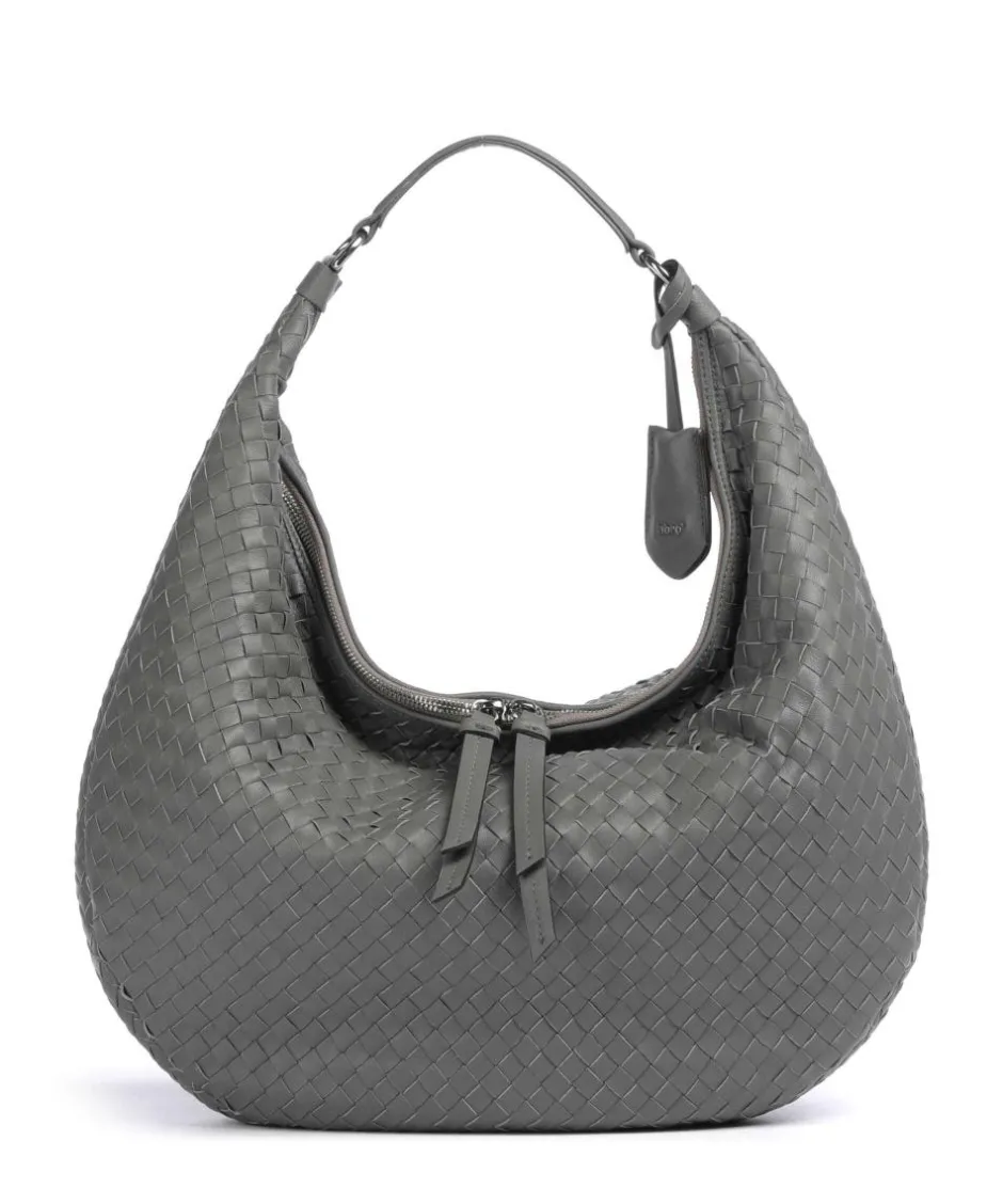 Abro Shoulder Bags|Hobo Bags-Piuma Nana Hobo bag lamb leather