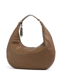 Abro Shoulder Bags|Hobo Bags-Piuma Nana Hobo bag lamb leather