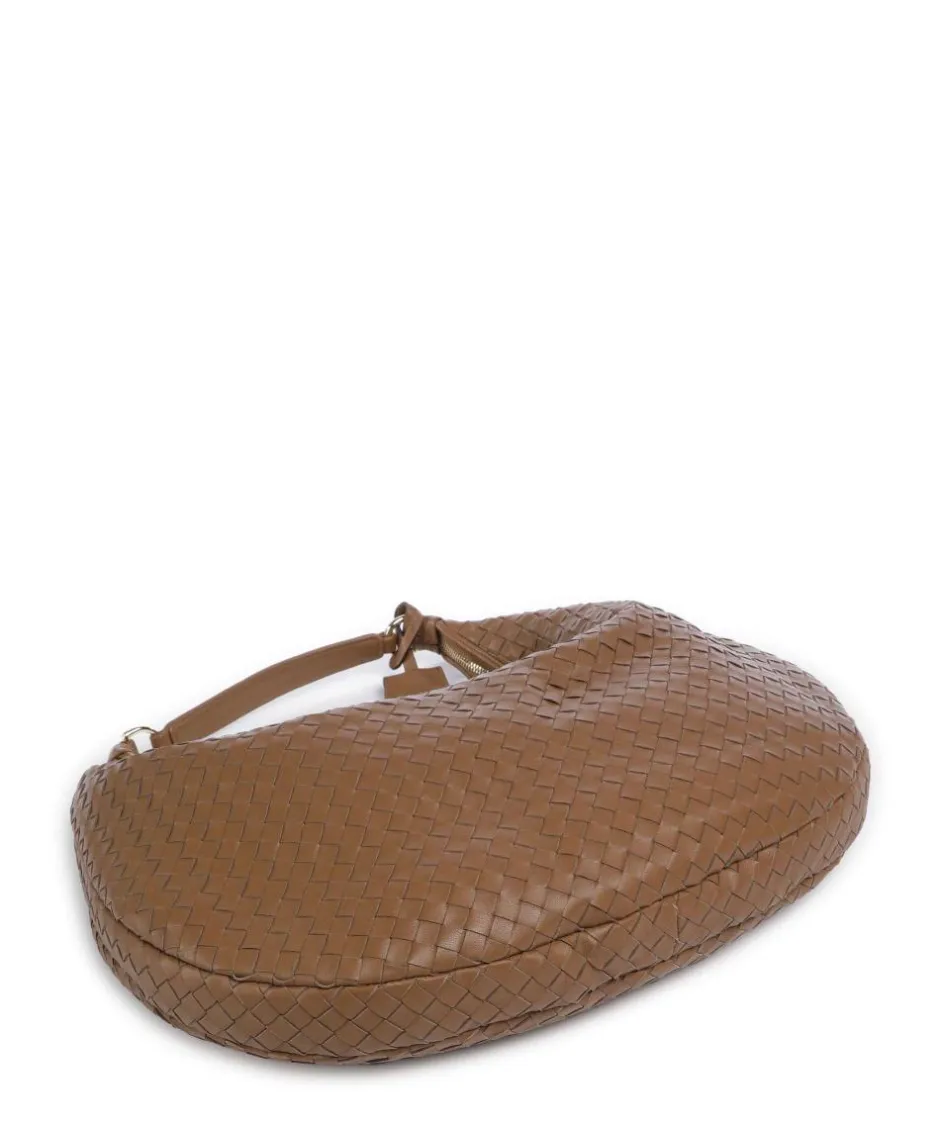 Abro Shoulder Bags|Hobo Bags-Piuma Nana Hobo bag lamb leather
