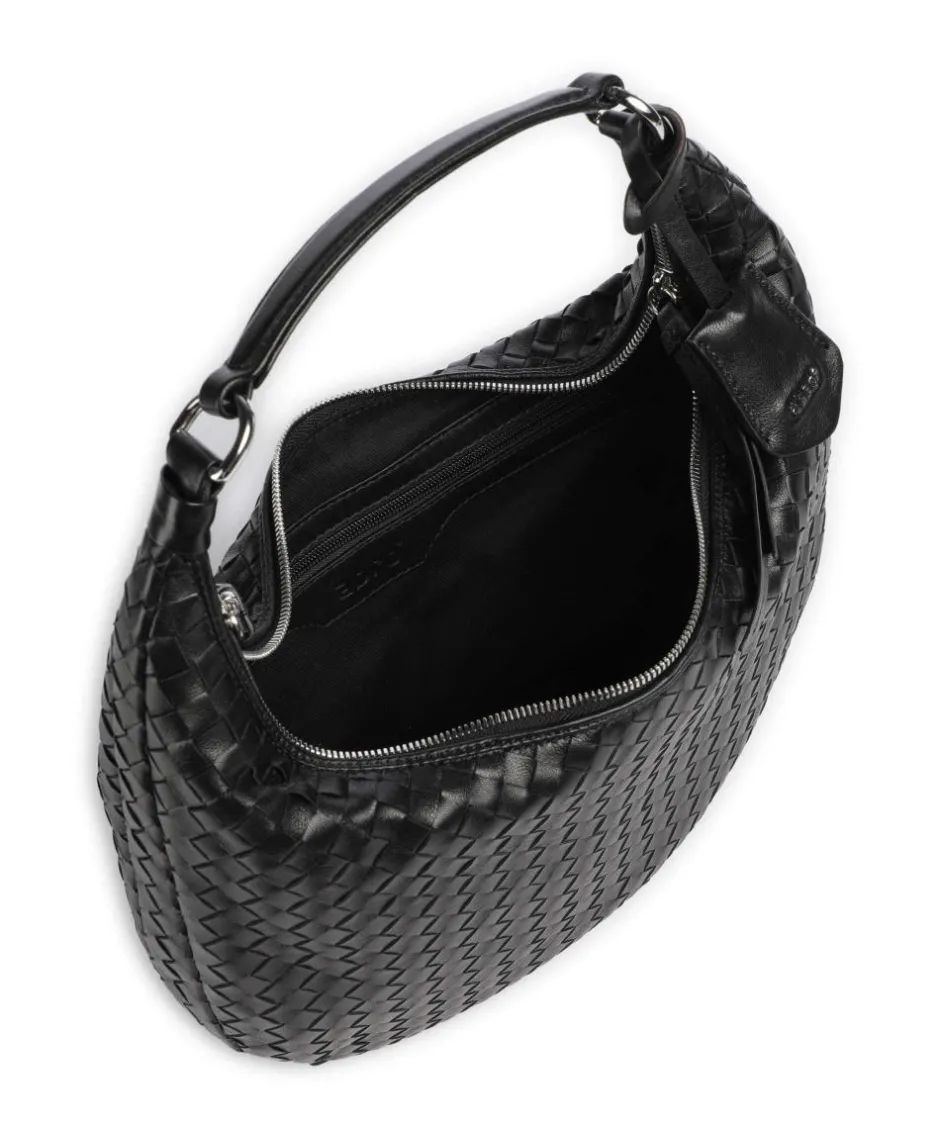 Abro Shoulder Bags|Hobo Bags-Piuma Nana Small Hobo bag fine grain leather