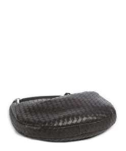 Abro Shoulder Bags|Hobo Bags-Piuma Nana Small Hobo bag fine grain leather