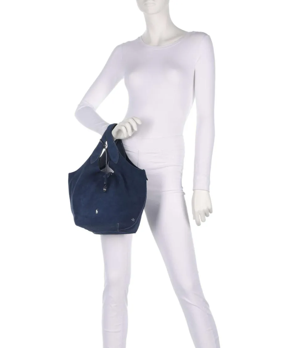 Polo Ralph Lauren Shoulder Bags|Hobo Bags-Play Medium Hobo bag brushed cow leather