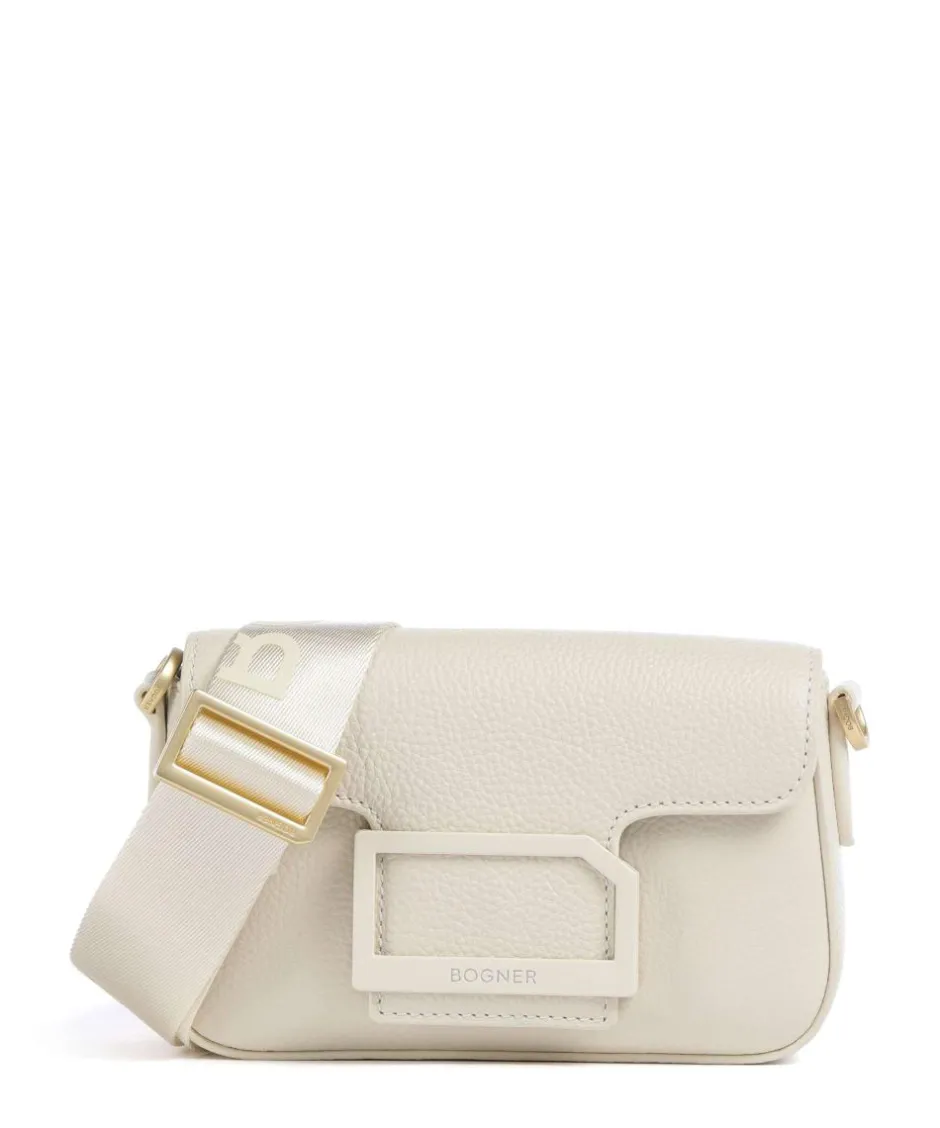 Bogner Crossbody Bags-Pontresina Neve Nera Crossbody bag grained cow leather