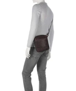 Jack Kinsky Crossbody Bags-Porto 9 Crossbody bag fine grain leather