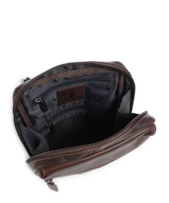 Jack Kinsky Crossbody Bags-Porto 9 Crossbody bag fine grain leather