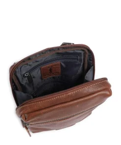 Jack Kinsky Crossbody Bags-Porto 9 Crossbody bag fine grain leather