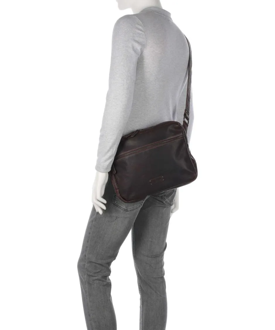 Jack Kinsky Crossbody Bags-Porto 11 Crossbody bag grained leather