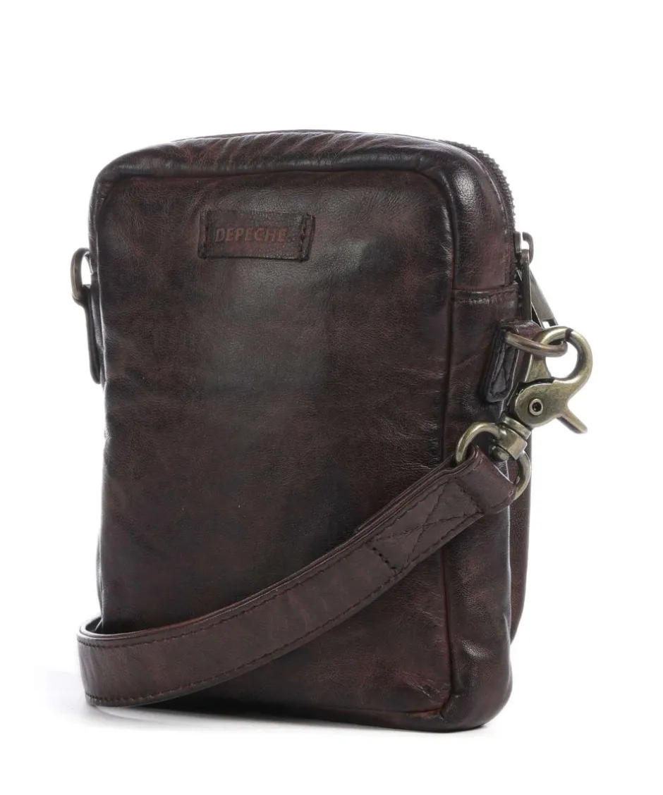 Depeche Crossbody Bags-Power Field Crossbody bag sheepskin leather