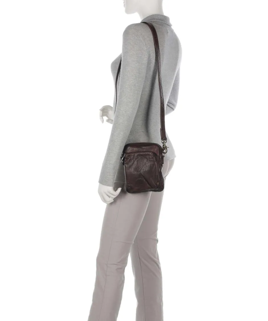 Depeche Crossbody Bags-Power Field Crossbody bag sheepskin leather