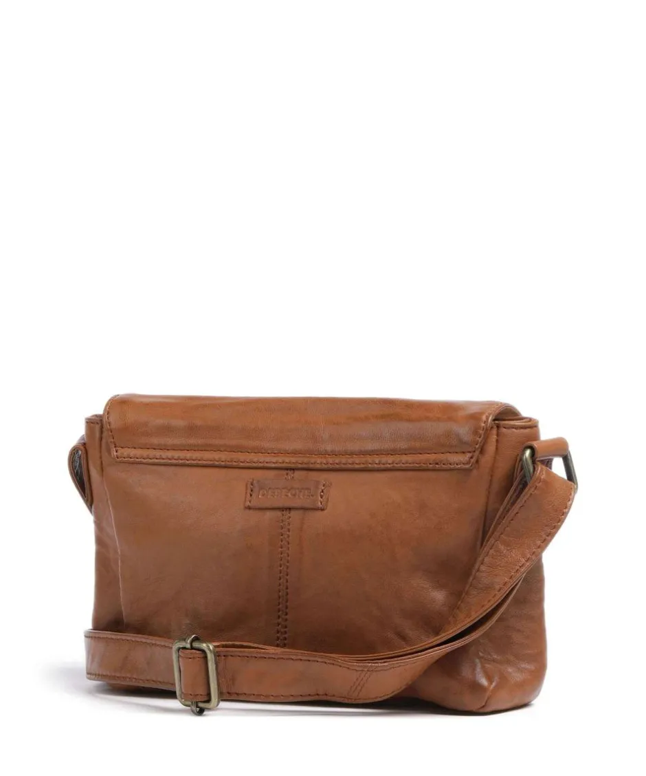 Depeche Crossbody Bags-Power Field Crossbody bag sheepskin leather