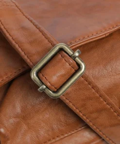 Depeche Crossbody Bags-Power Field Crossbody bag sheepskin leather