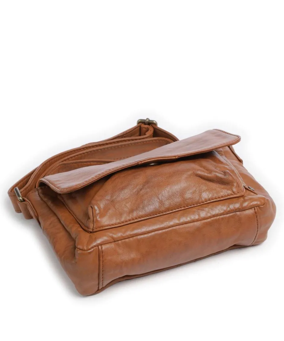 Depeche Crossbody Bags-Power Field Crossbody bag sheepskin leather