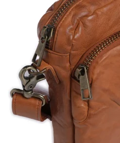 Depeche Crossbody Bags-Power Field Crossbody bag sheepskin leather