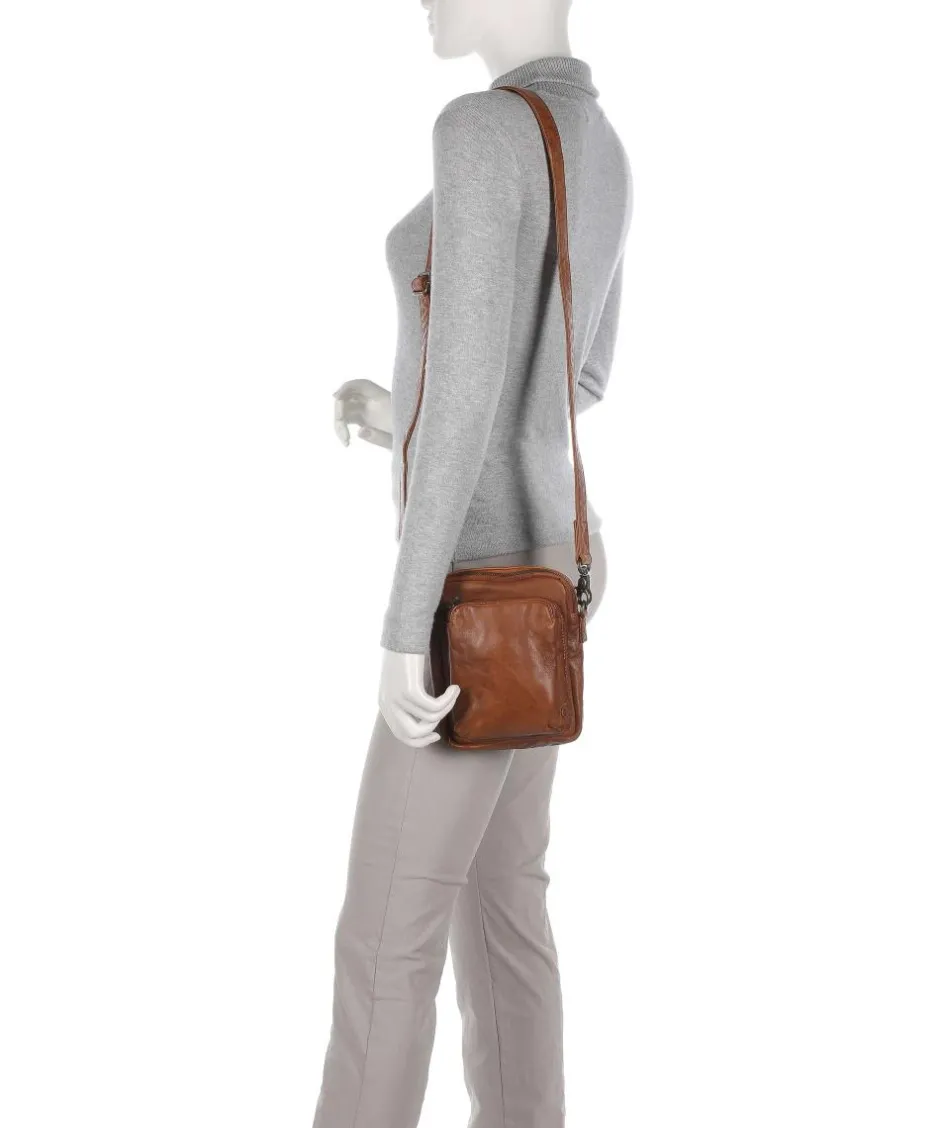 Depeche Crossbody Bags-Power Field Crossbody bag sheepskin leather