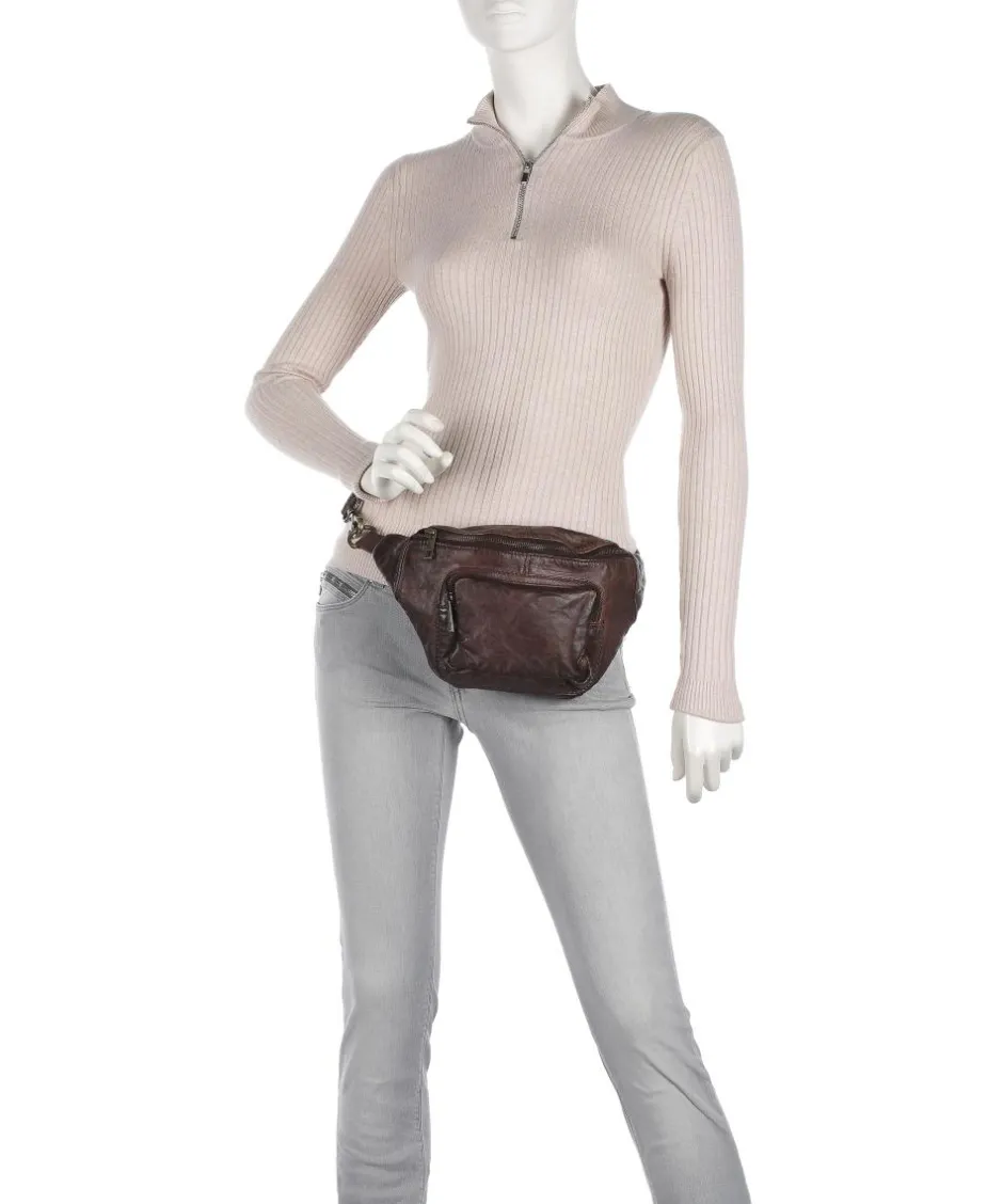 Depeche Fanny Packs|Crossbody Bags-Power Field Fanny pack sheepskin leather