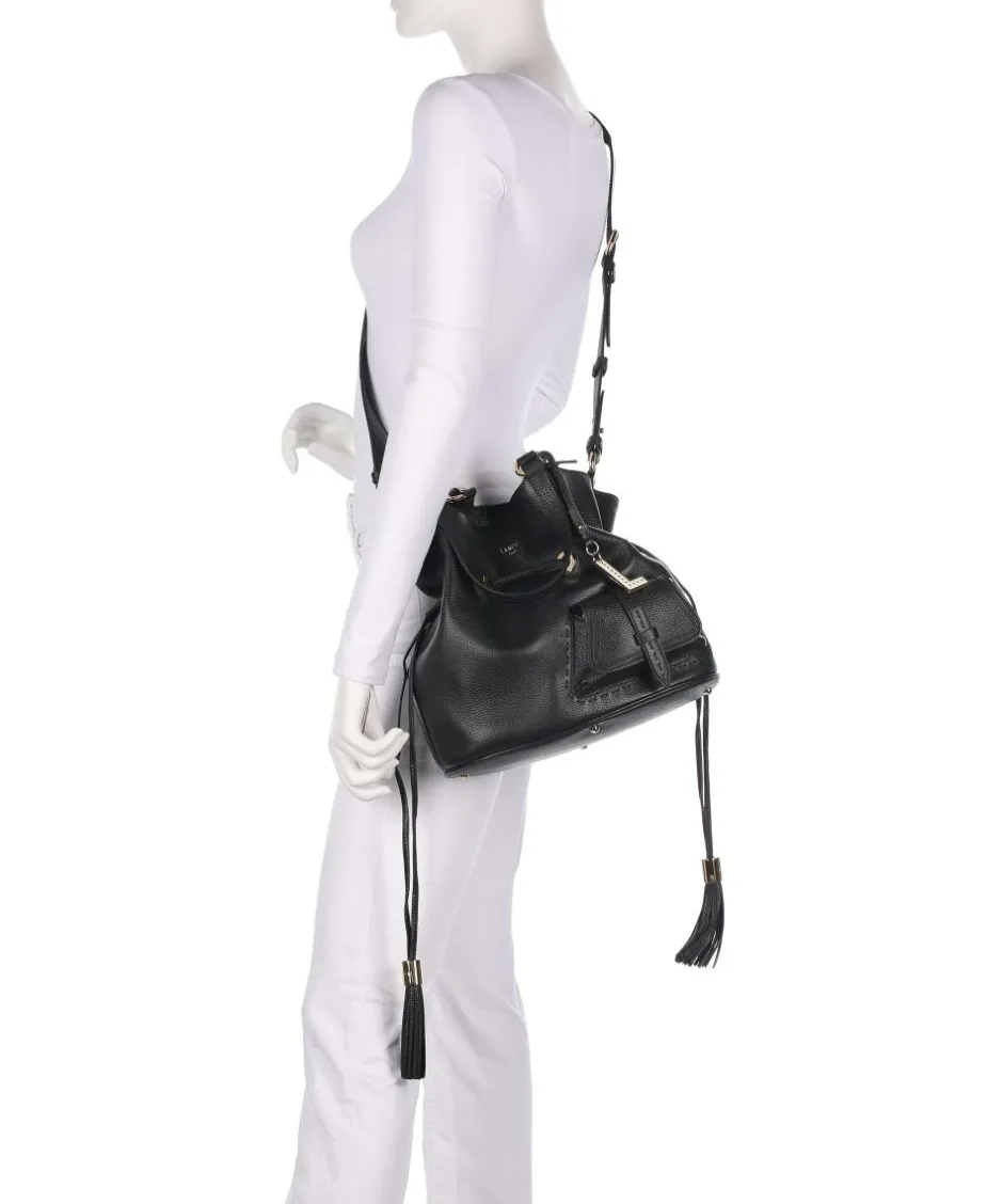 Lancel Hobo Bags-Premier Flirt M Bucket bag grained cow leather