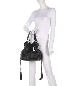Lancel Hobo Bags-Premier Flirt M Bucket bag grained cow leather