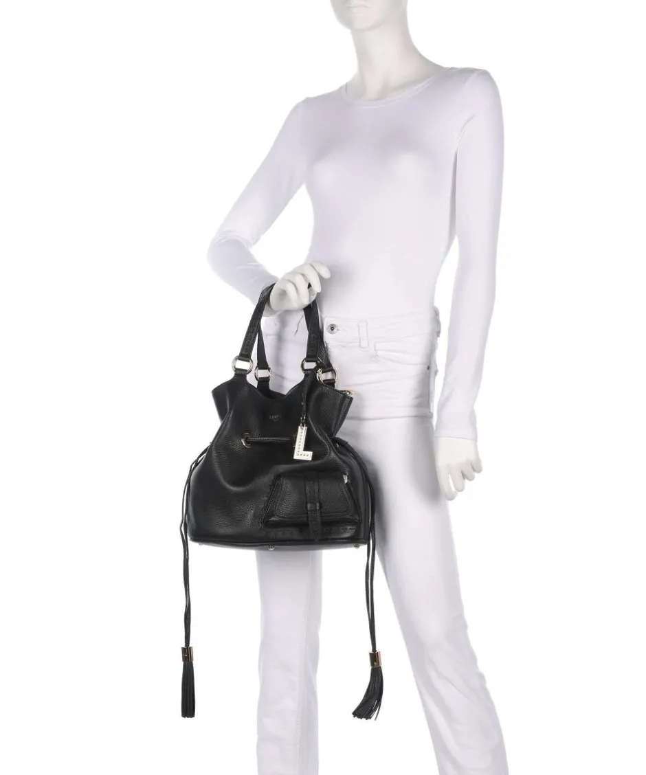 Lancel Hobo Bags-Premier Flirt M Bucket bag grained cow leather