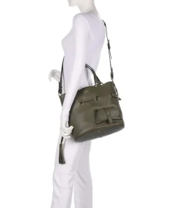Lancel Hobo Bags-Premier Flirt M Bucket bag grained cow leather
