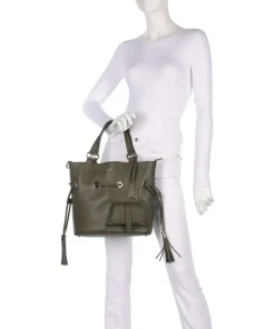 Lancel Hobo Bags-Premier Flirt M Bucket bag grained cow leather